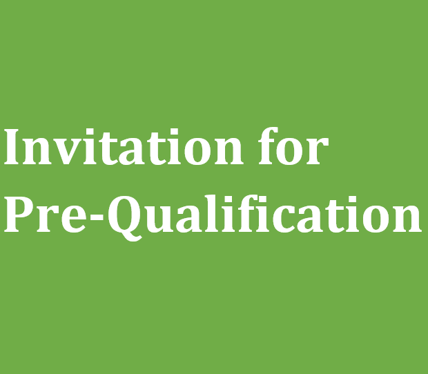 Invitation for pre qualification
